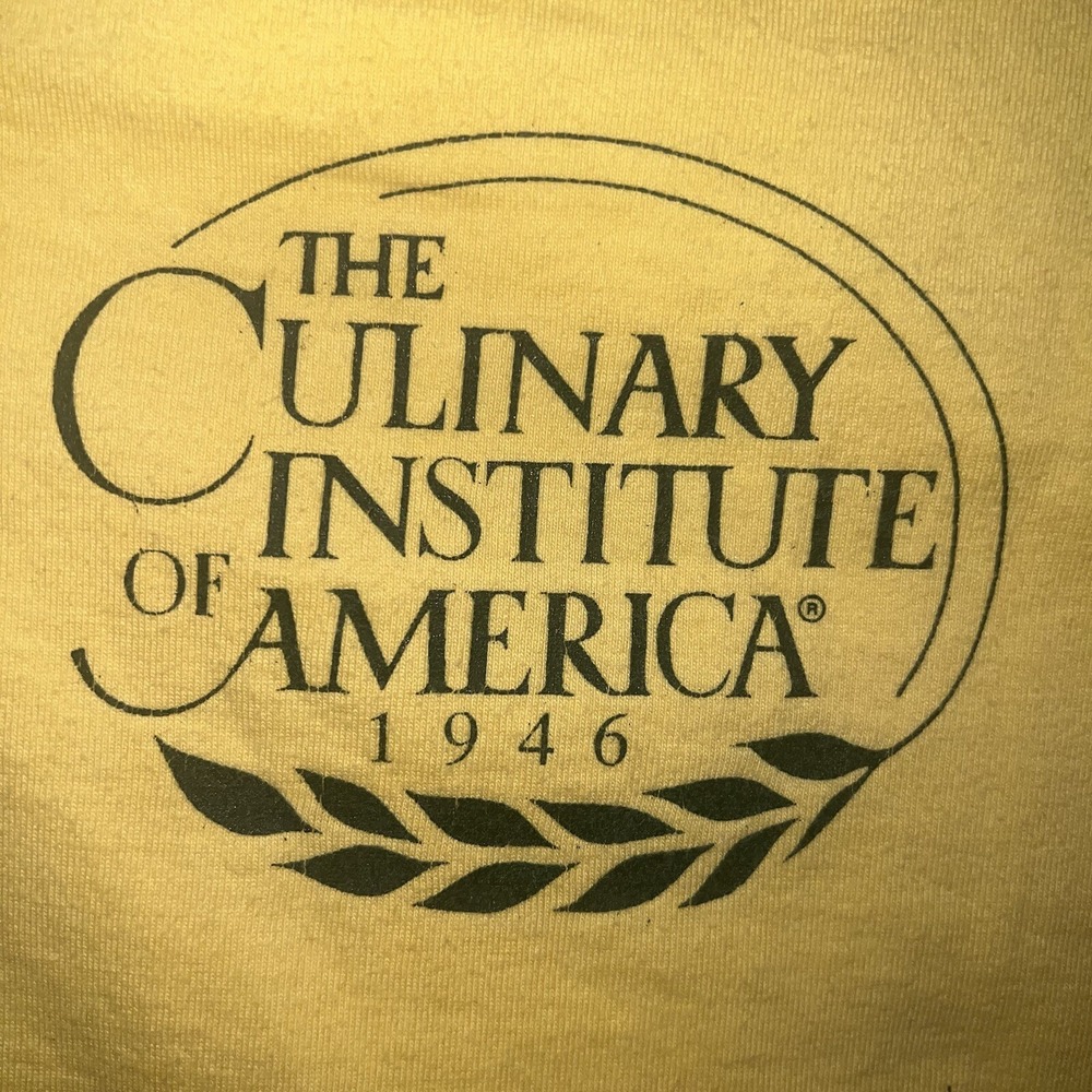 VTG Russell Athletic T Shirt Misses Sz M (8-10)‎ Culinary Institute Of America - Picture 2 of 8